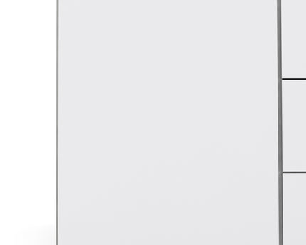 Space Wardrobe with 2 doors + 3 drawers White 1750