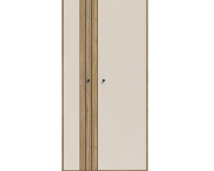 Grafton 2 Door Wardrobe In Cream and Oak