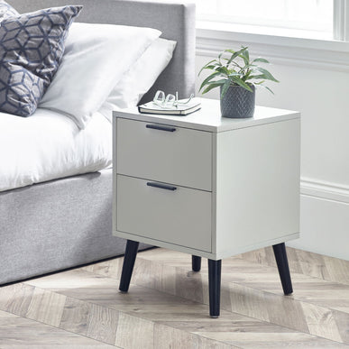 Alba 2 Drawer Bedside