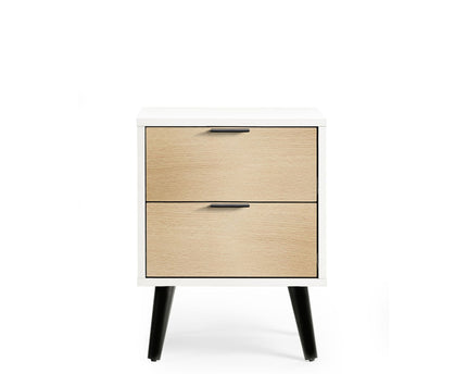 Alba 2 Drawer Bedside
