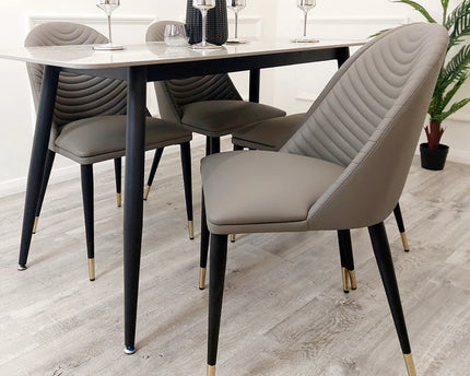 Alba Leather Dining Chair