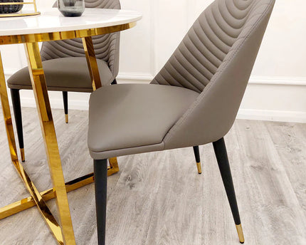 Alba Leather Dining Chair