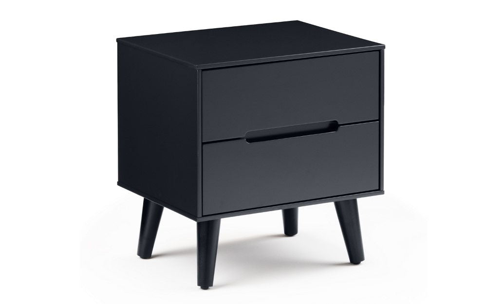 Alicia 2 Drawer Bedside