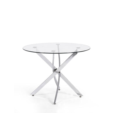 Anderson Round Glass Dining Table