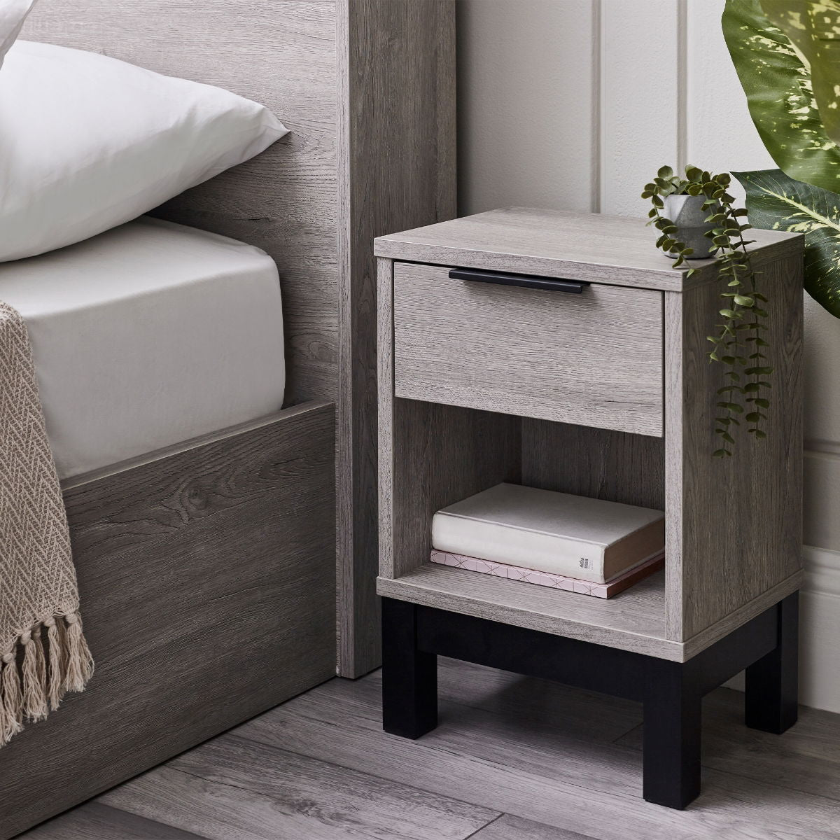 Bali 1 Drawer Bedside
