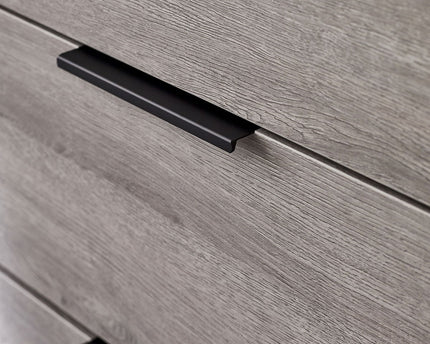 Bali 6 Drawer Wide Chest - Grey Oak