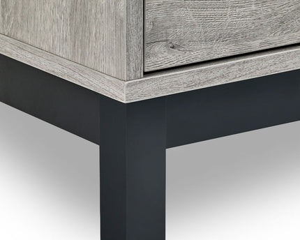 Bali 6 Drawer Wide Chest - Grey Oak
