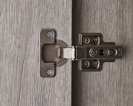 Bali 2 Door 1 Drawer Wardrobe - Grey Oak