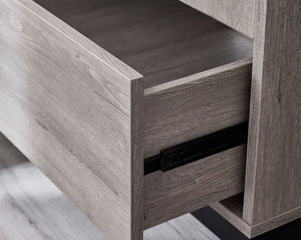 Bali 2 Door 1 Drawer Wardrobe - Grey Oak