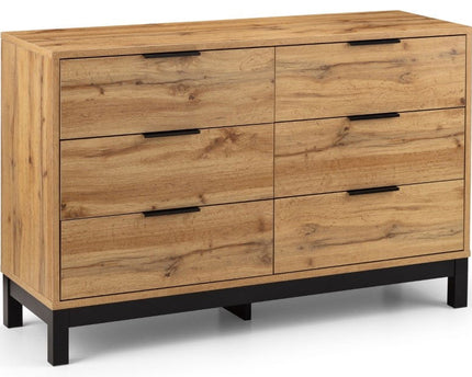 Bali 6 Drawer Wide Chest