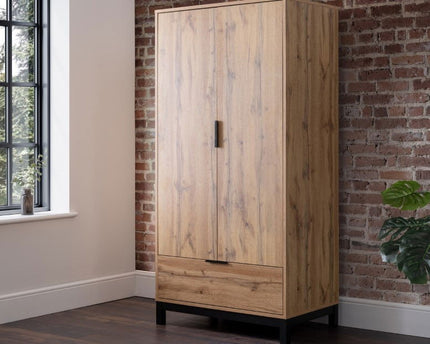 Bali 2 Door 1 Drawer Wardrobe