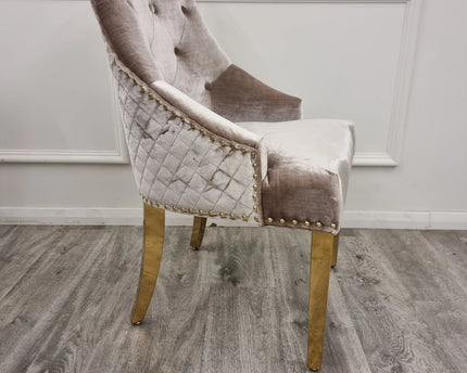 Bentley Gold Dining Chair