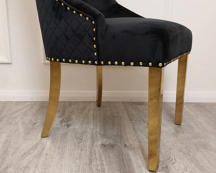 Bentley Gold Dining Chair