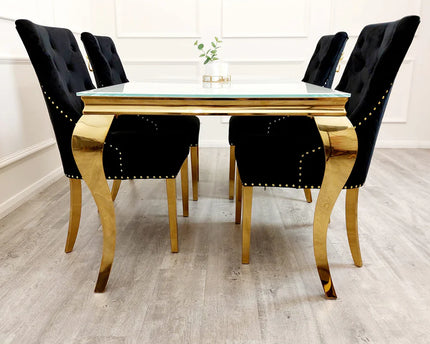 Bentley Gold Dining Chair