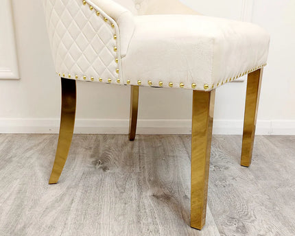 Bentley Gold Dining Chair