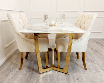 Bentley Gold Dining Chair