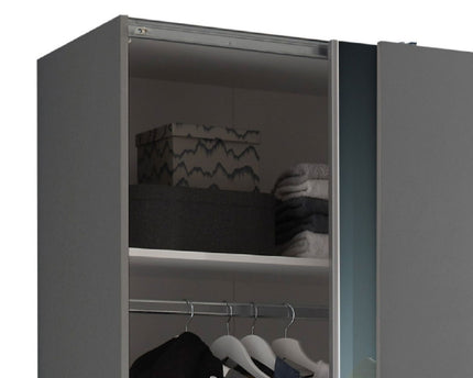 Berno Sliding 2 Door Wardrobe With Mirror