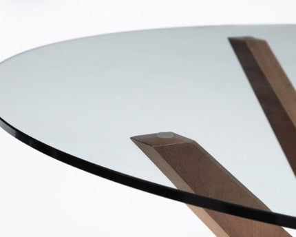 Chelsea Round Glass Table