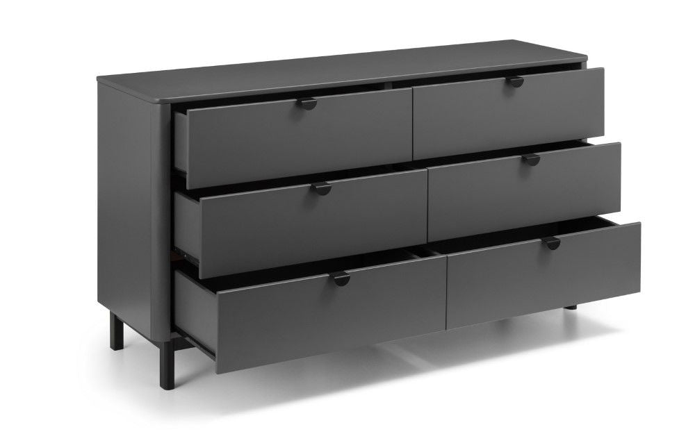 Chloe 6 Drawer Wide Chest