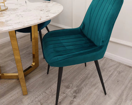 Dido Velvet Dining Chair
