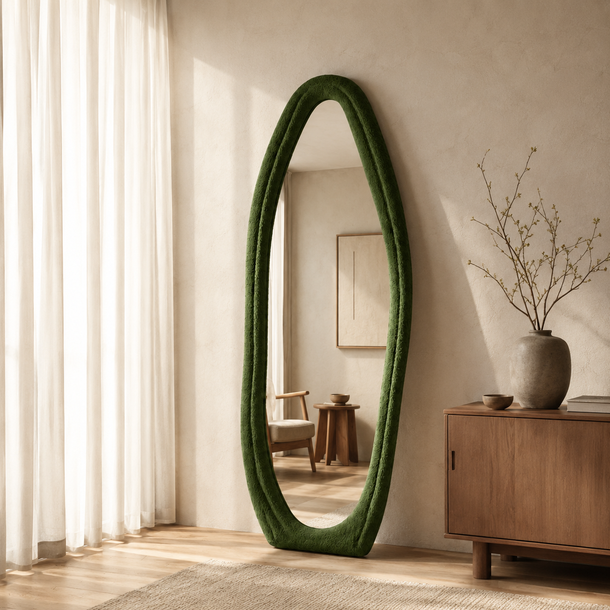 Boucle Full Length Mirror
