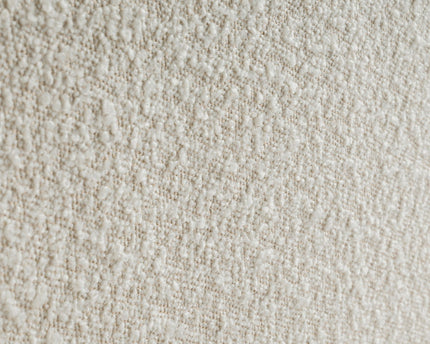 Eden Boucle Bed 135cm - Ivory