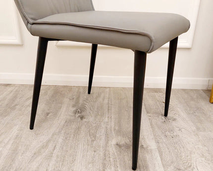 Flora Leather Dining Chair