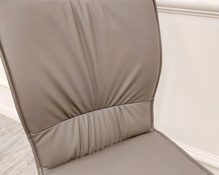 Flora Leather Dining Chair