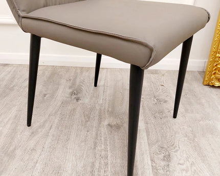 Flora Leather Dining Chair