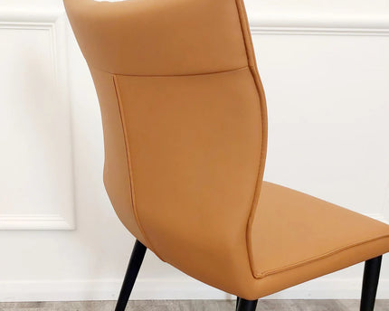 Flora Leather Dining Chair
