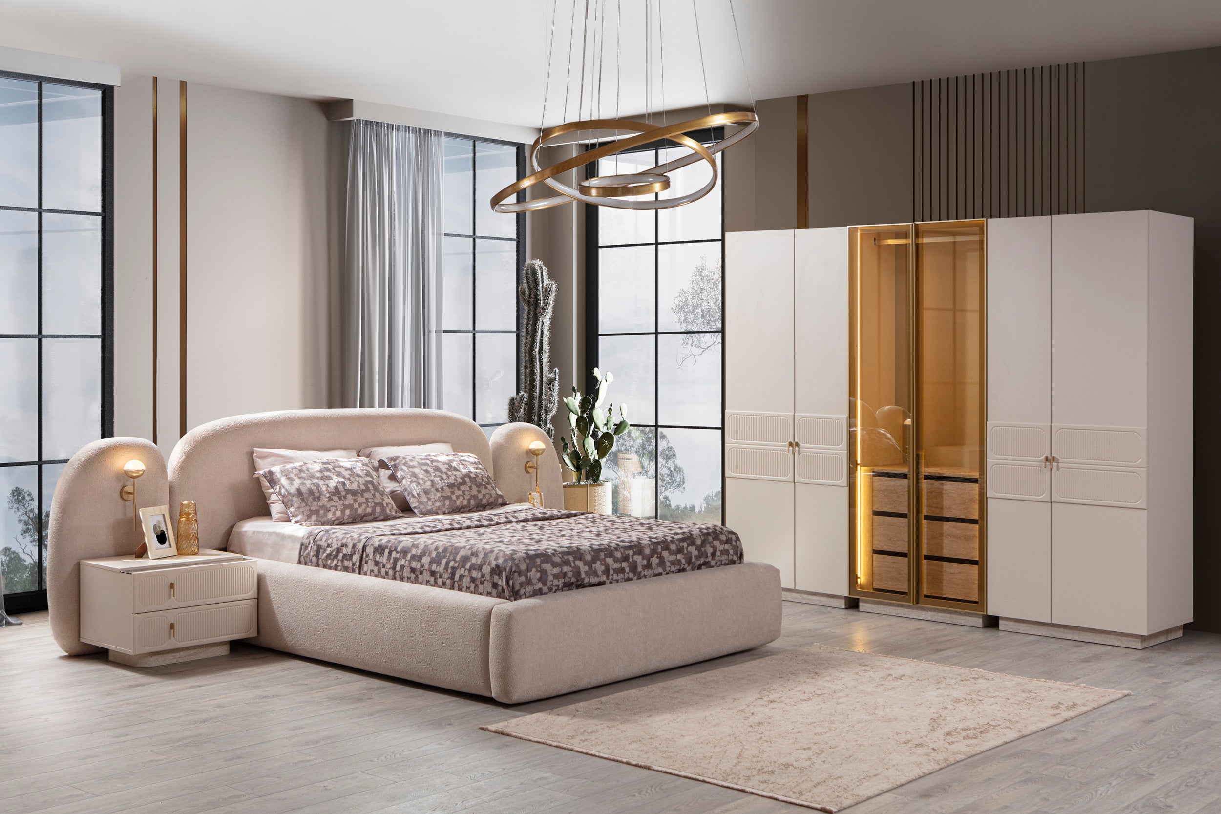İNCİ GRUP upholstered bed