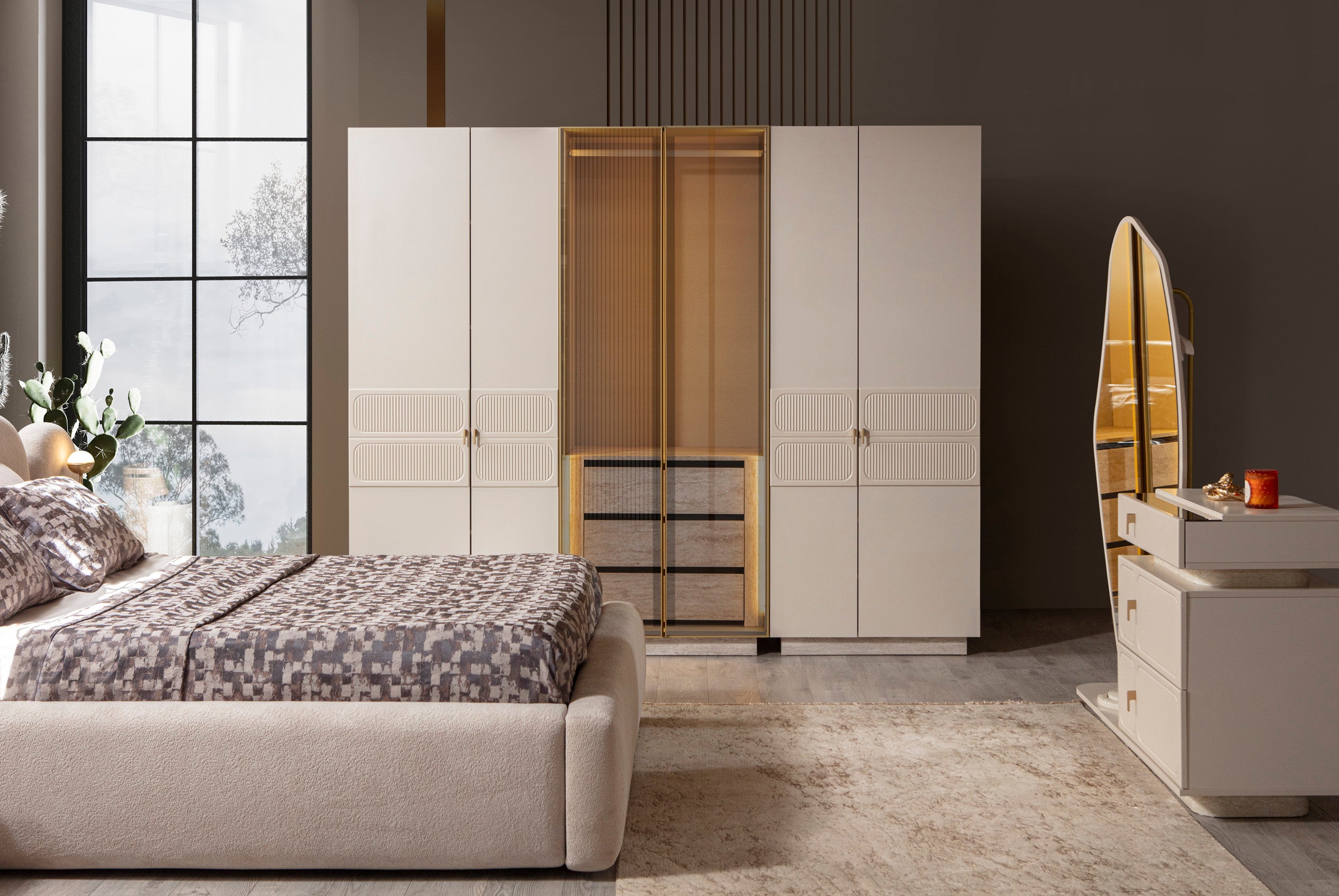 İNCİ GRUP upholstered bed