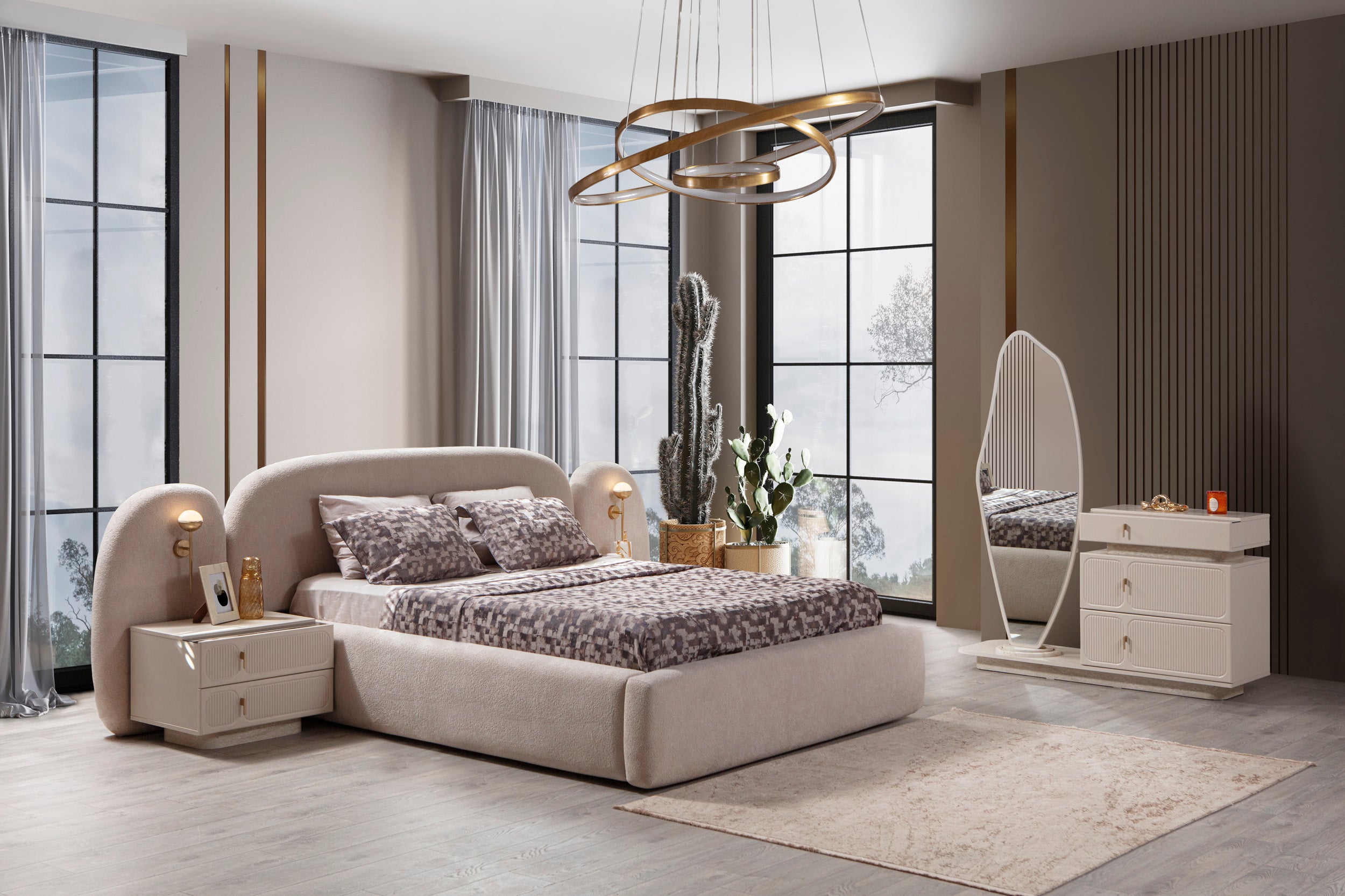 İNCİ GRUP upholstered bed