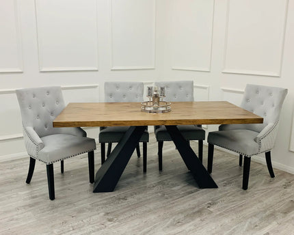 **PROMO** Bentley Black Leg Dining Chair
