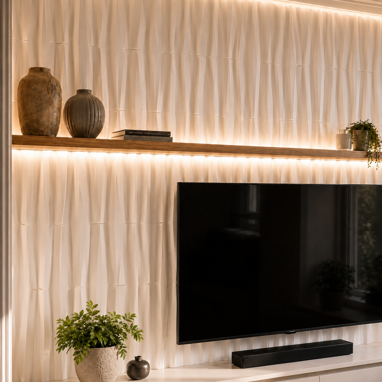 Wall panel wall tile corse off white color 120cm 60cm