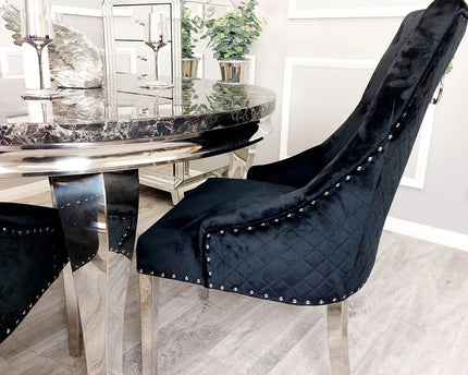 Bentley Chrome Dining Chair