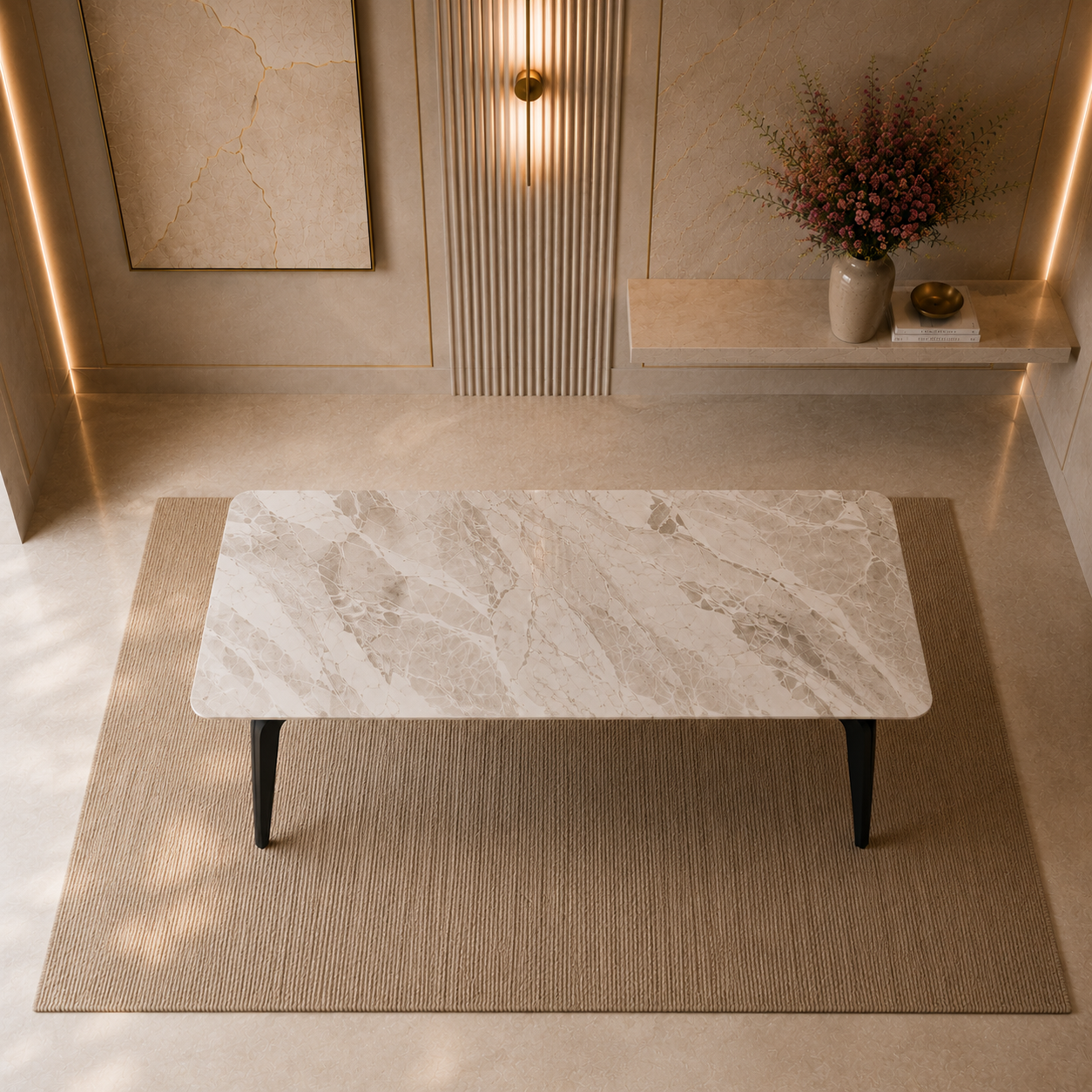 2 Marble Dining table