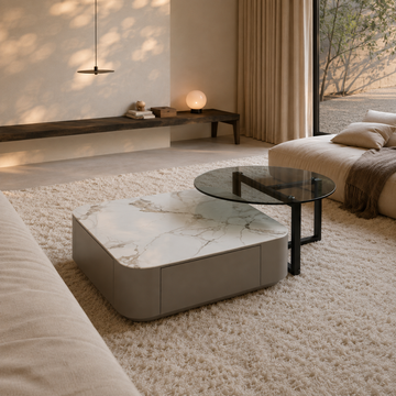 2 coffee table duo