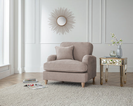 Model 01 – 01 Seater sofa – Teal Fabric Lounge Chair with Cushion | Modern Comfortable Accent Chair