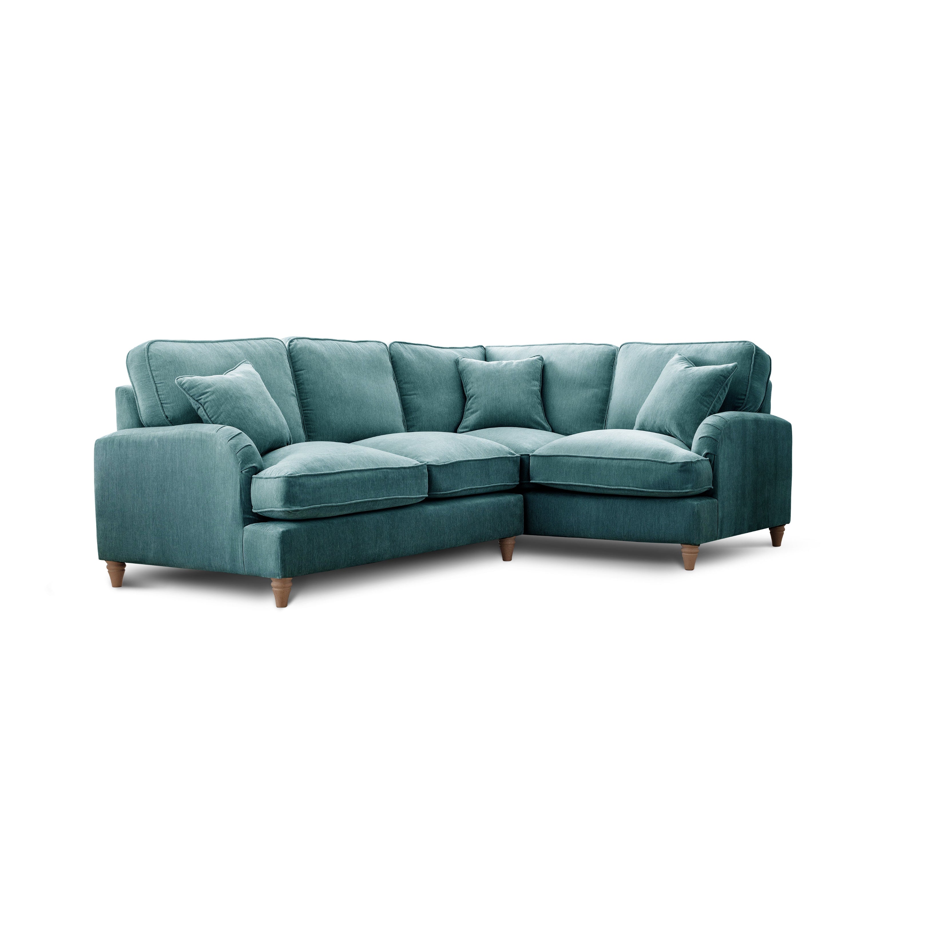 Model 01 – 4 Seater Sofa – Comfortable L-Shaped Sectional with Six Color Variations
