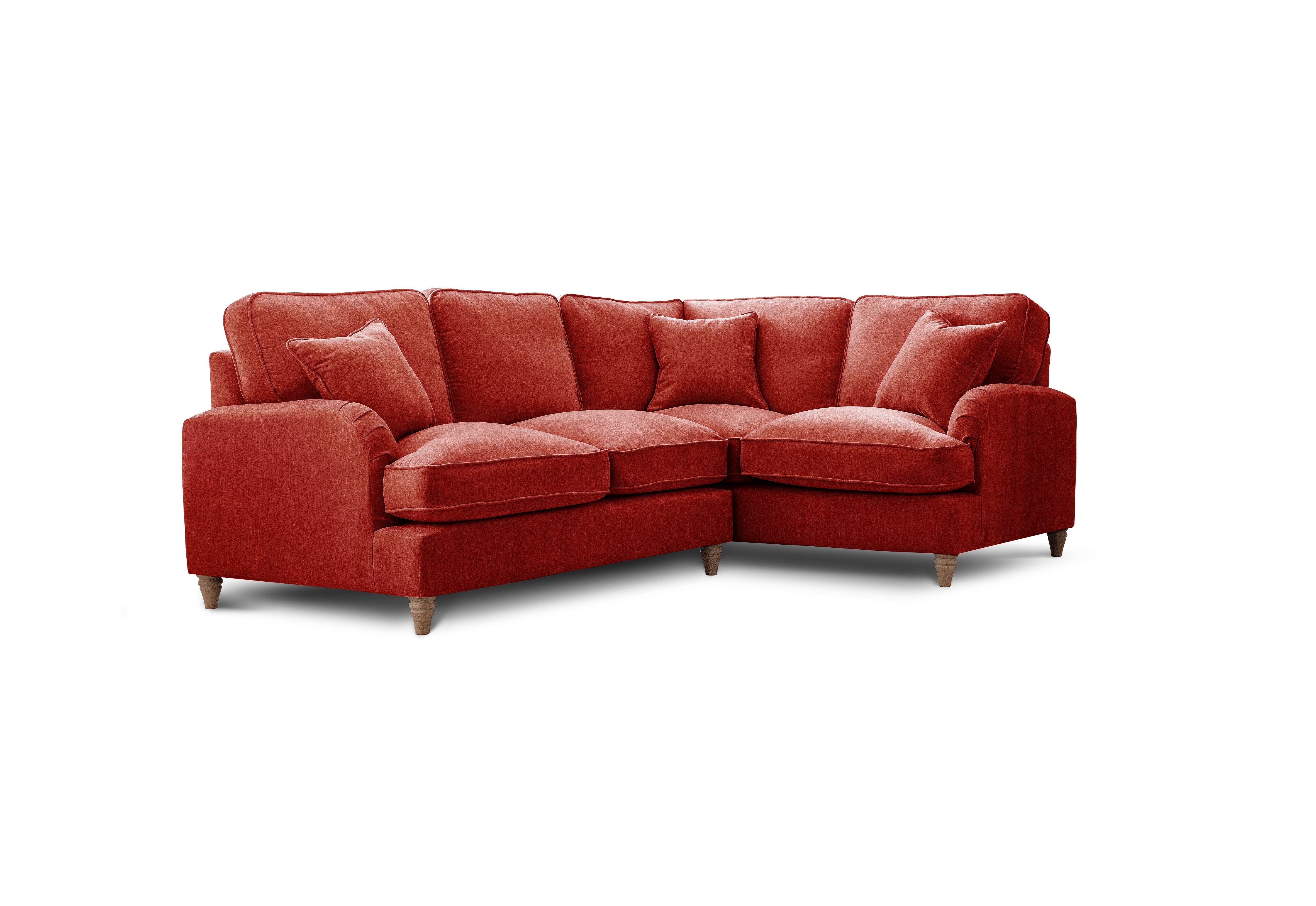 Model 01 – 4 Seater Sofa – Comfortable L-Shaped Sectional with Six Color Variations