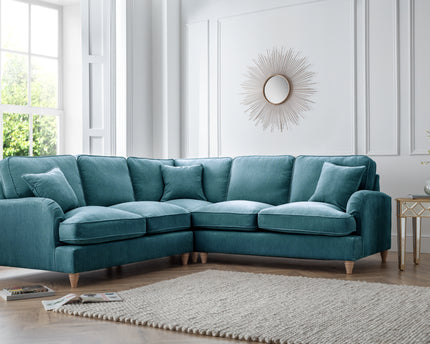 Model 01 – 4 Seater Sofa – Comfortable L-Shaped Sectional with Six Color Variations