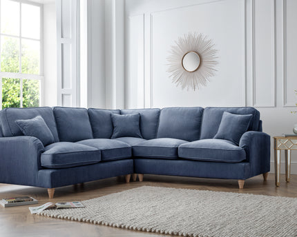 Model 01 – 4 Seater Sofa – Comfortable L-Shaped Sectional with Six Color Variations