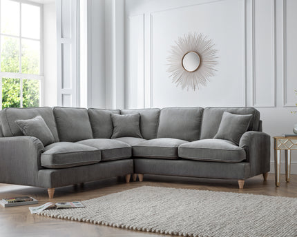 Model 01 – 4 Seater Sofa – Comfortable L-Shaped Sectional with Six Color Variations
