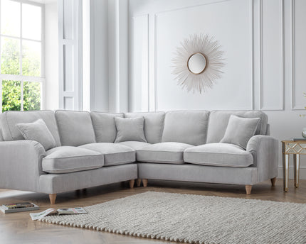 Model 01 – 4 Seater Sofa – Comfortable L-Shaped Sectional with Six Color Variations