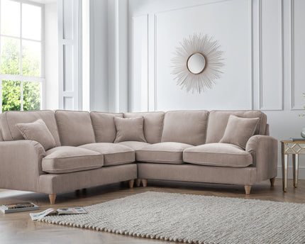 Model 01 – 4 Seater Sofa – Comfortable L-Shaped Sectional with Six Color Variations