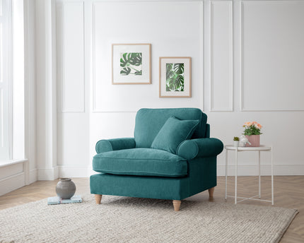 Model 02 – 1 Seater Sofa – Comfortable Single Seat Chair with Six Color Variations