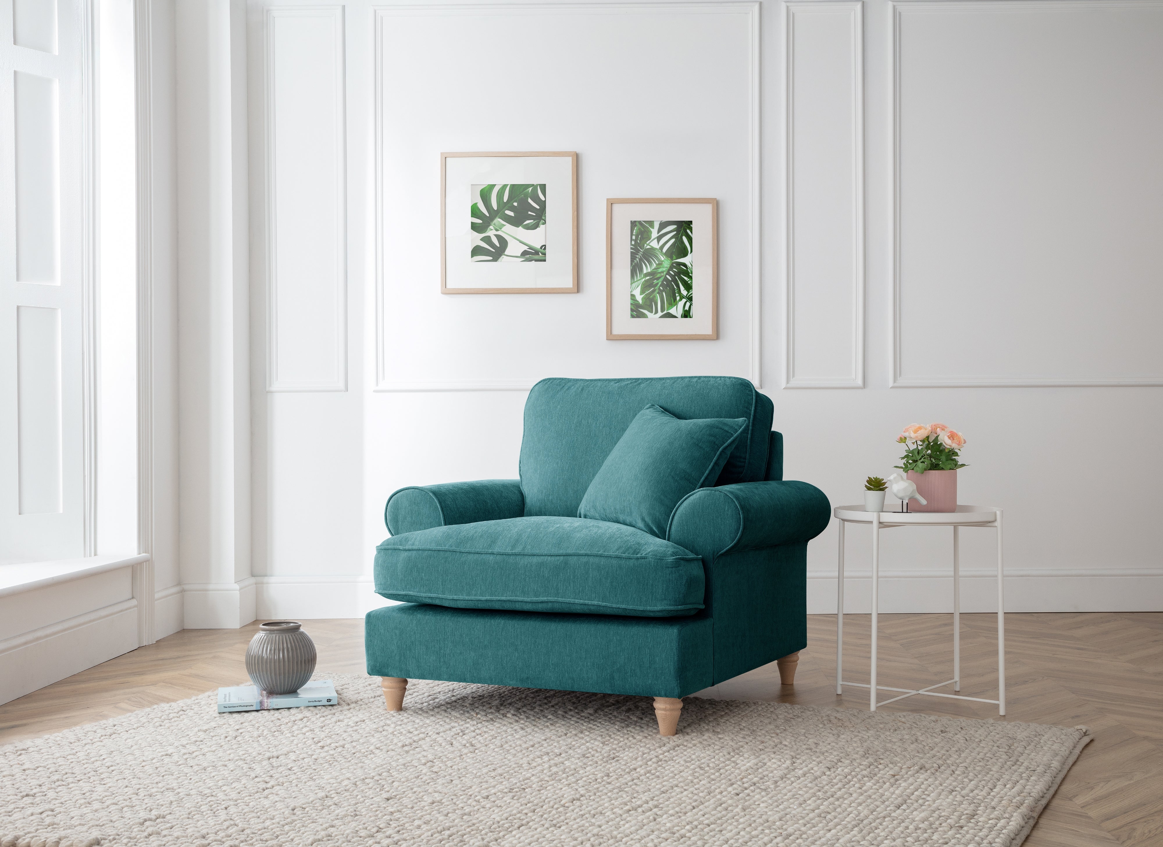 Model 02 – 1 Seater Sofa – Comfortable Single Seat Chair with Six Color Variations