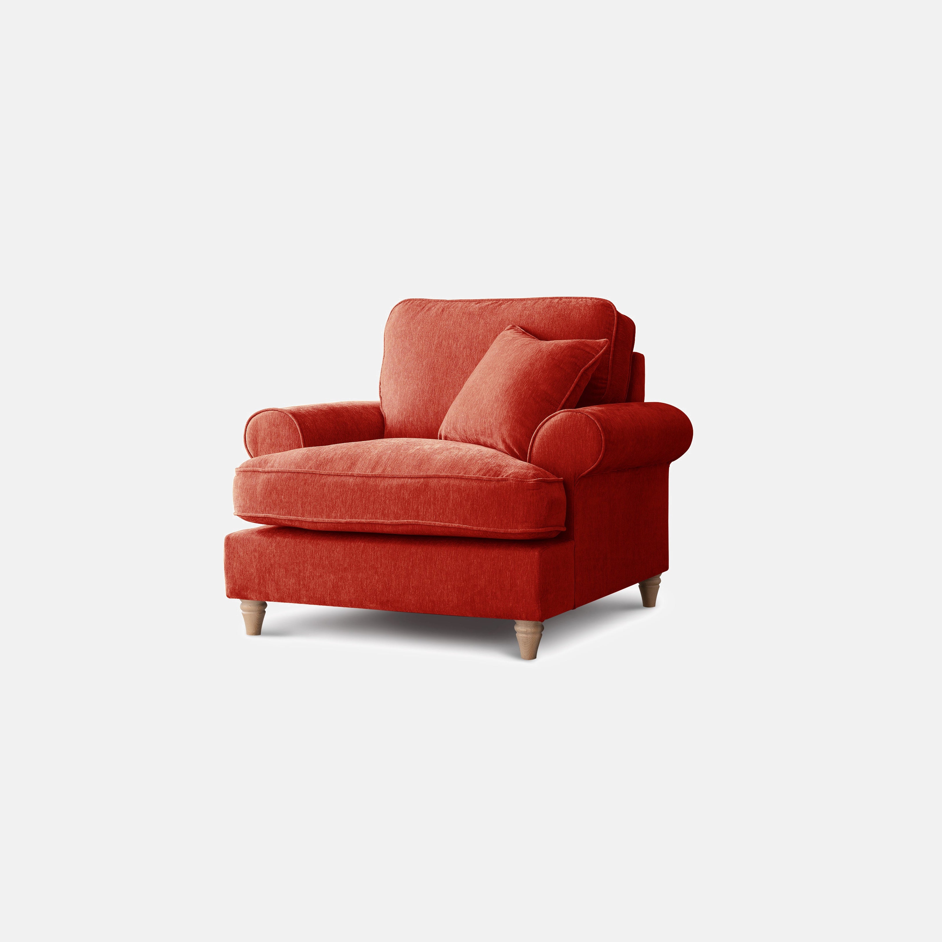 Model 02 – 1 Seater Sofa – Comfortable Single Seat Chair with Six Color Variations