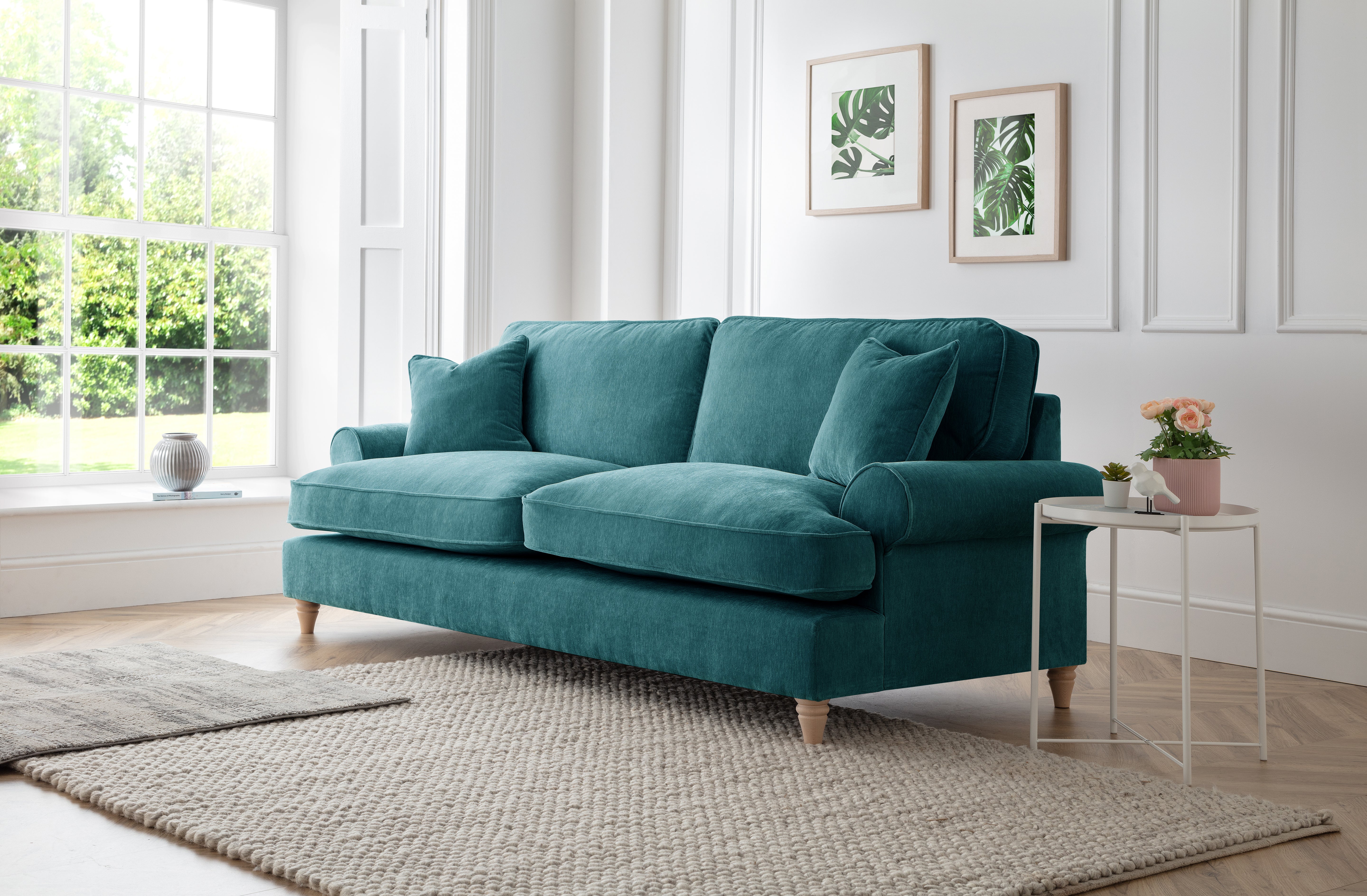 Model 02 - 2 Seater Sofa – Comfortable & Stylish Loveseat with Six Color Variations